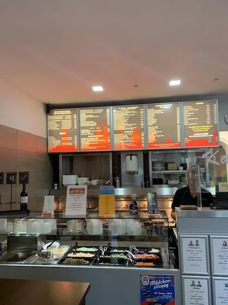 menu 2 of Wachter's Imbiss