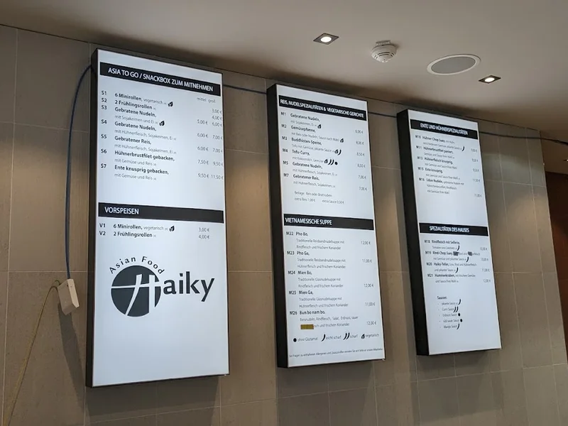 menu 0 of Haiky Asian Food