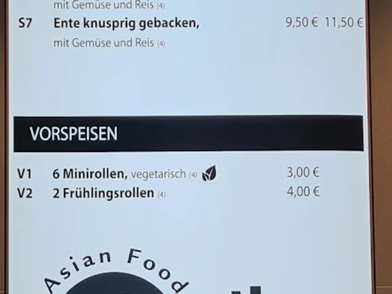 menu 2 of Haiky Asian Food