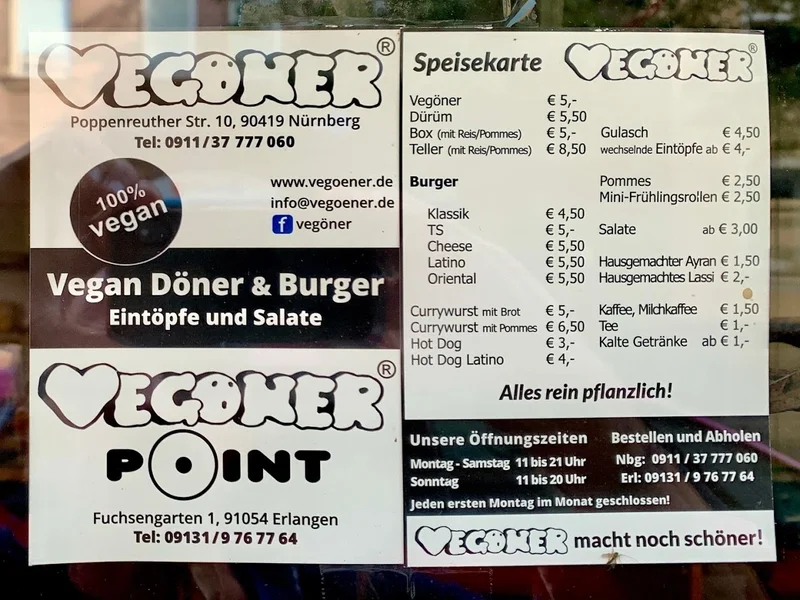 menu 1 of Vegöner - Johannis