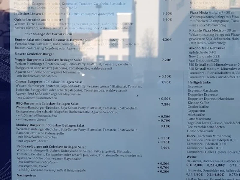 menu 1 of Veganel