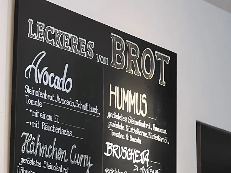 menu 1 of Müller Café & Bäckerei