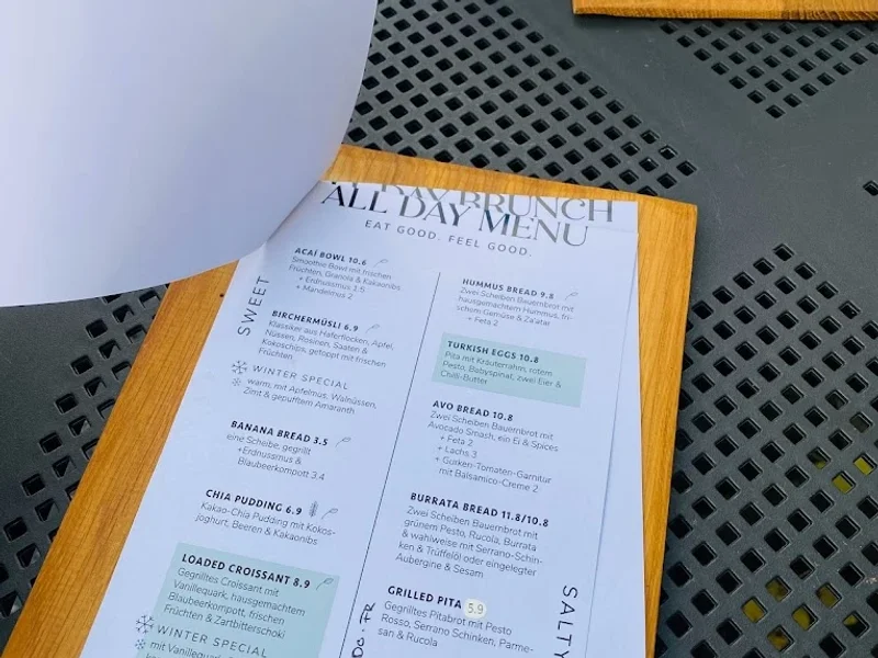 menu 2 of DUUO - All Day Brunch, Kaffee, Kuchen