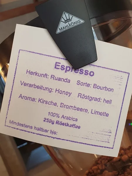 menu 2 of stray coffee roasters