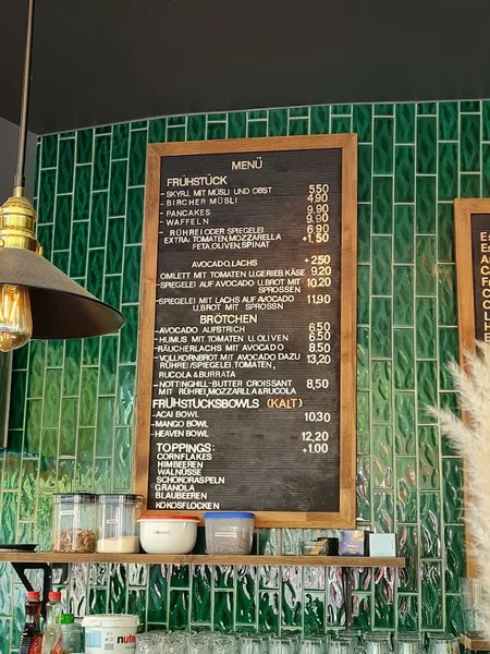 menu 1 of Notting Hill Cafe
