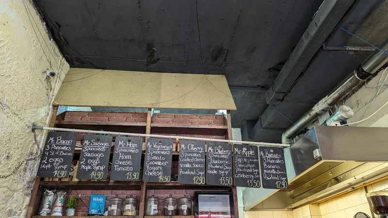 menu 2 of Mr. Pancake