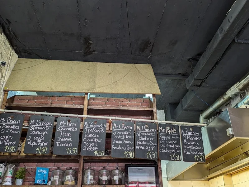 menu 2 of Mr. Pancake