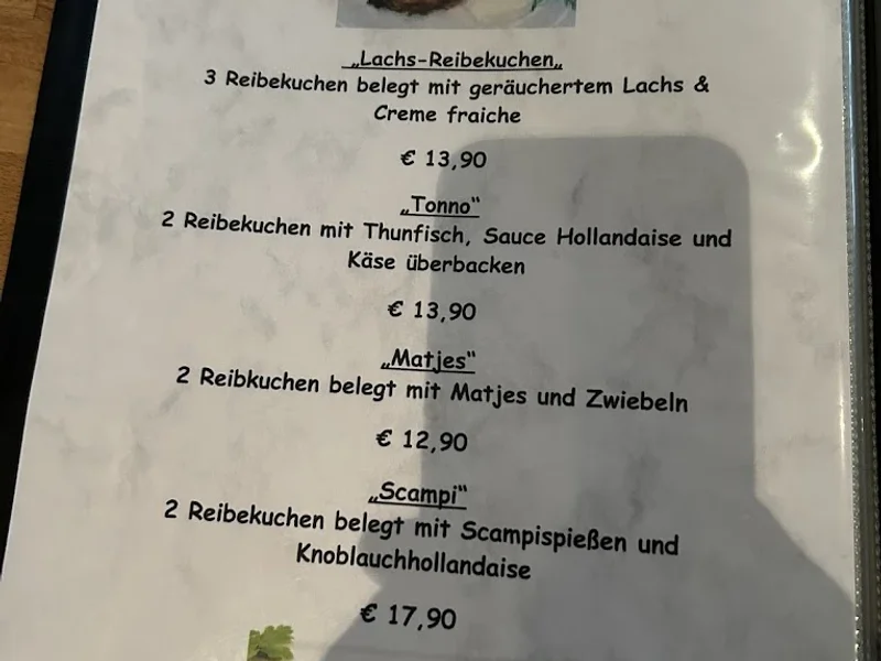menu 1 of Dellbrücker Schlemmerhüsje