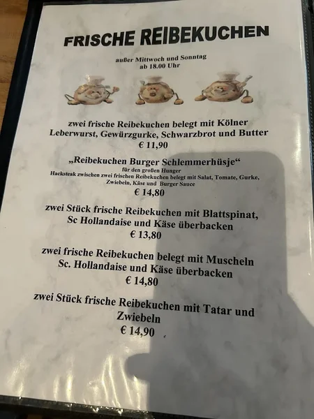 menu 0 of Dellbrücker Schlemmerhüsje