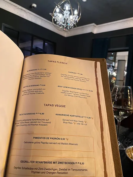 menu 1 of La Paz Tapas Restaurant & Weinbar