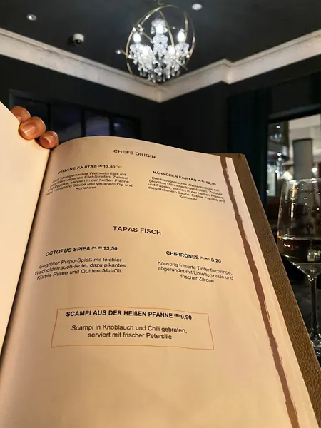 menu 2 of La Paz Tapas Restaurant & Weinbar