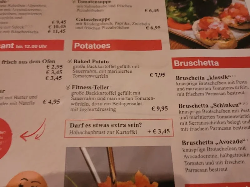 menu 2 of Cafe Extrablatt Köln Breite Straße