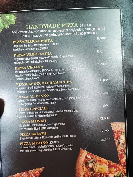 menu 2 of Restaurant Feuervogel