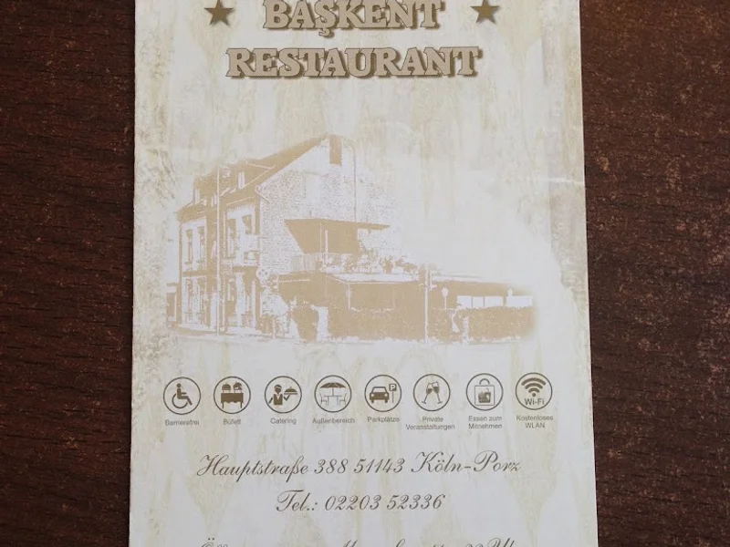 menu 2 of Baskent Restaurant