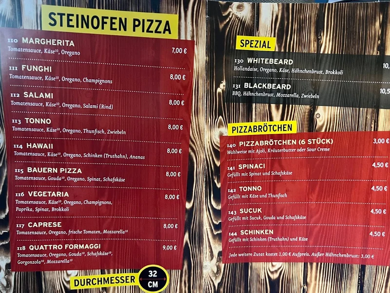 menu 1 of Eddy's Burger