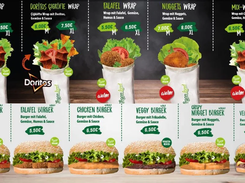 menu 0 of Veganland Çiğköfte Porz