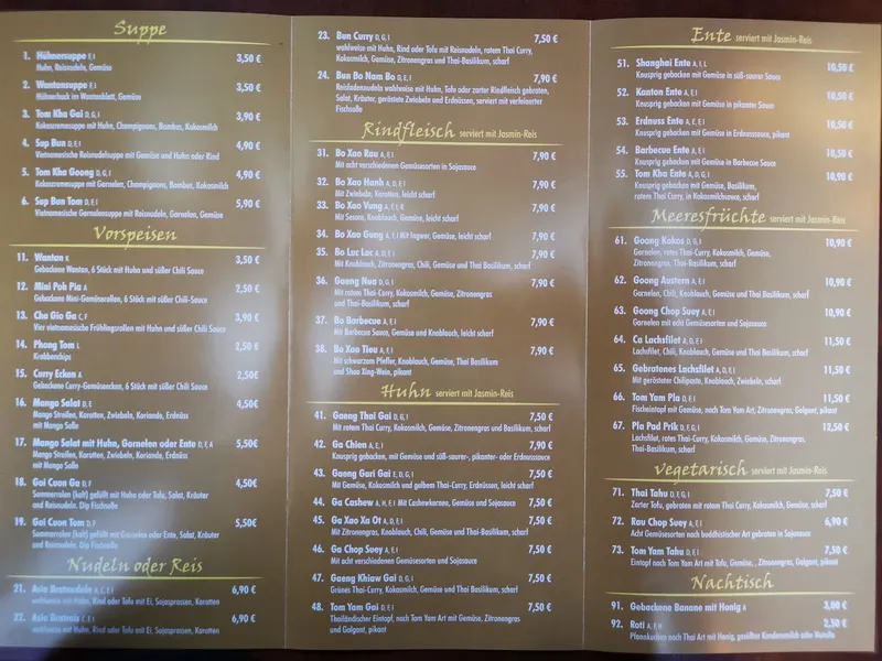 menu 0 of No Nê