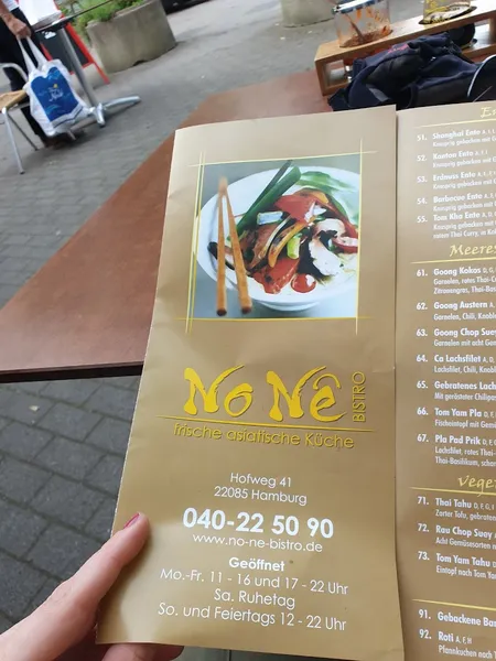 menu 2 of No Nê