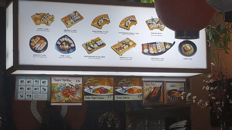 menu 0 of Sushi Nara