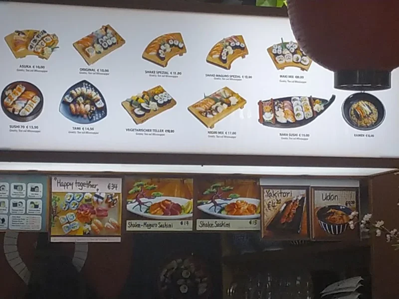 menu 0 of Sushi Nara