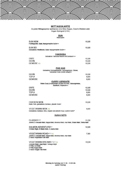 menu 0 of Haroo Restaurant