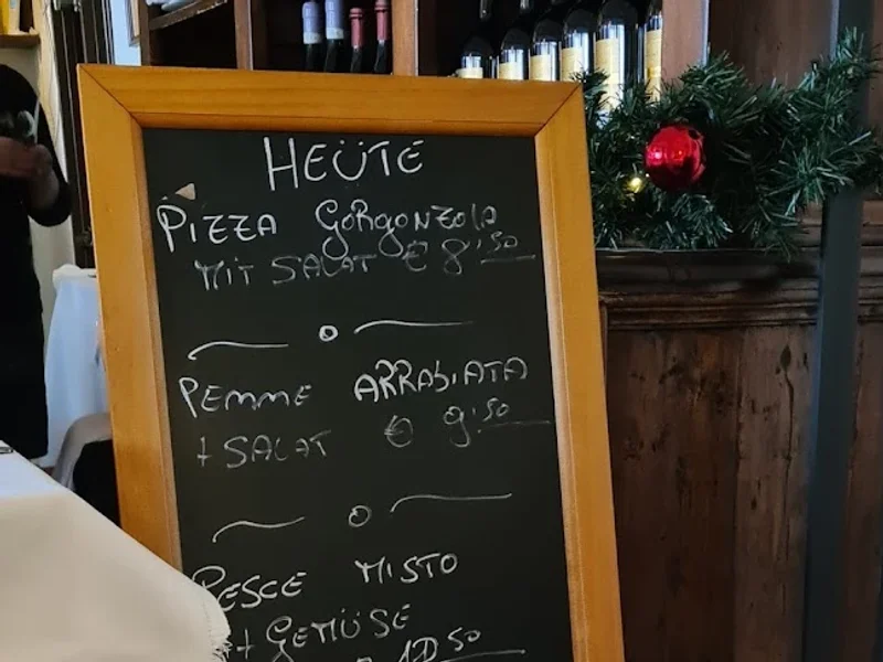 menu 1 of Antica Cantina