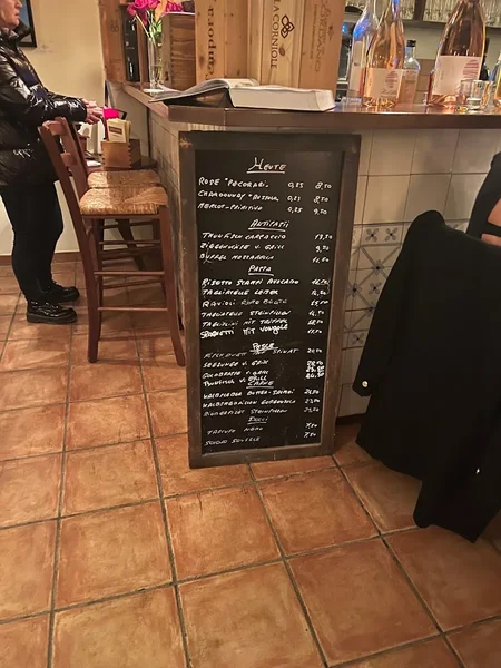menu 2 of Antica Cantina