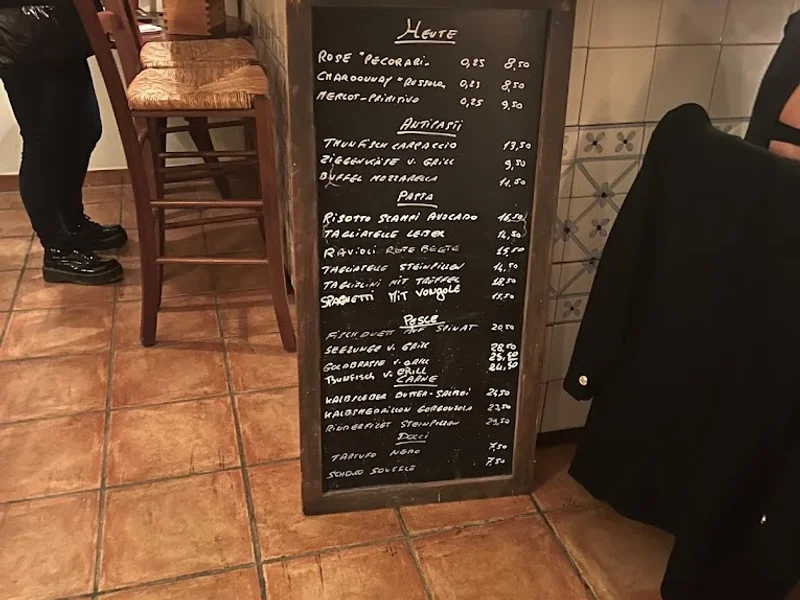 menu 2 of Antica Cantina