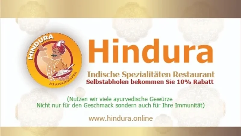 menu 1 of Hindura Indisches Spezialitäten Restaurant