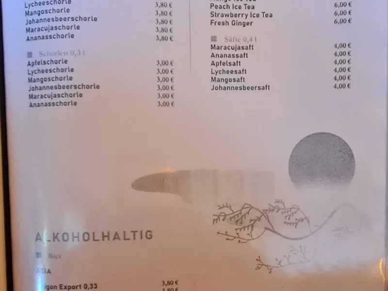 menu 0 of Ichiban Restaurant