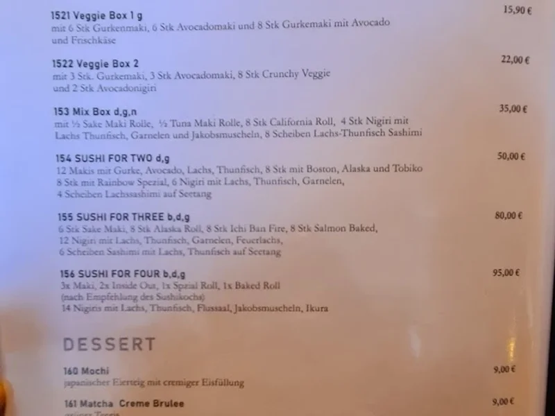 menu 2 of Ichiban Restaurant