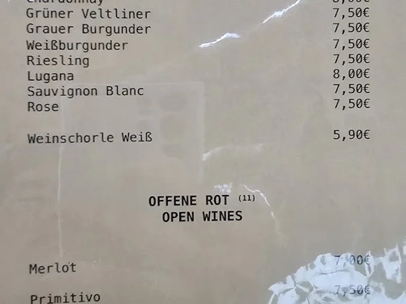 menu 2 of Saigon Riem