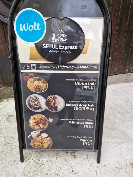 menu 2 of Seoul Express