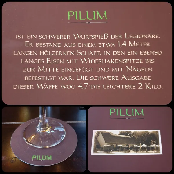 menu 2 of PILUM