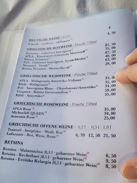menu 0 of Taverna Ouzeri Kolokotronis