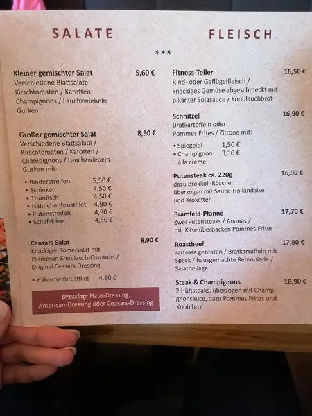 menu 0 of Bramfelder Wirtshaus