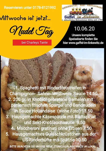 menu 0 of Gaffel im Linkewitz