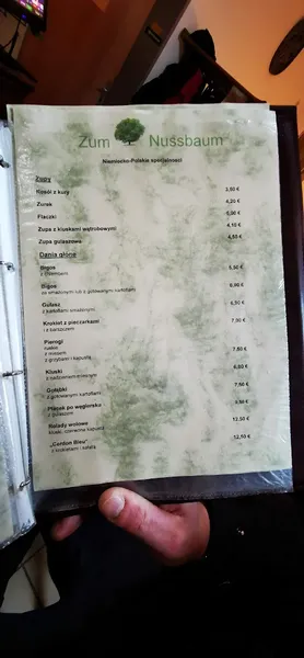 menu 1 of Zum Nussbaum