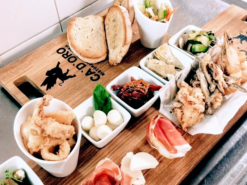 menu 1 of Ca'D'oro | Ristorante & Pizza Napoletana