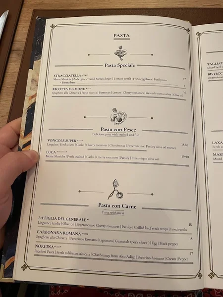 menu 0 of Ca'D'oro | Ristorante & Pizza Napoletana