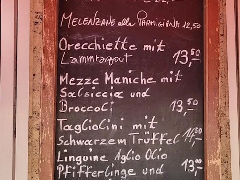 menu 0 of Restaurant Italy