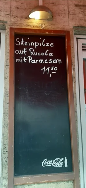 menu 1 of Restaurant Italy