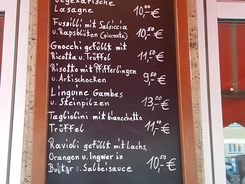 menu 2 of Restaurant Italy