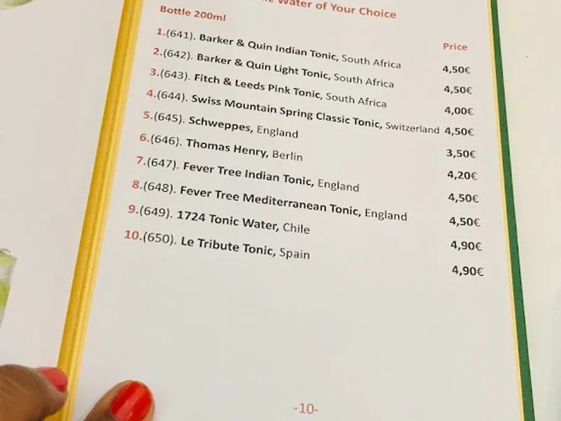 menu 2 of Indisches Restaurant Kamasutra