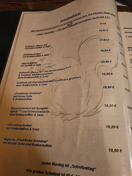 menu 2 of Zum Eichkatzerl