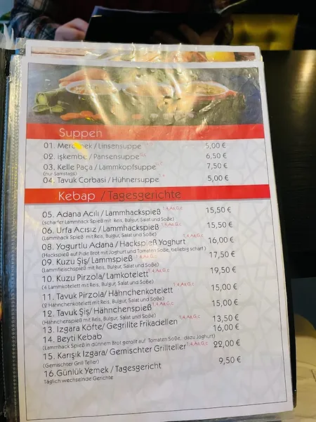 menu 1 of Waller Hähnchen Haus