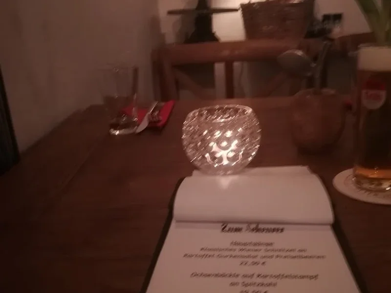 menu 0 of Zum Scheurer