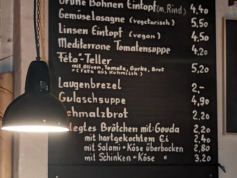 menu 1 of Café in der Wachsfabrik