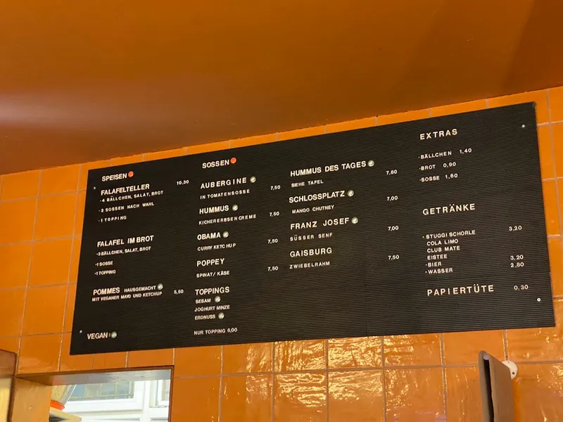 menu 0 of Vegi Stuttgart