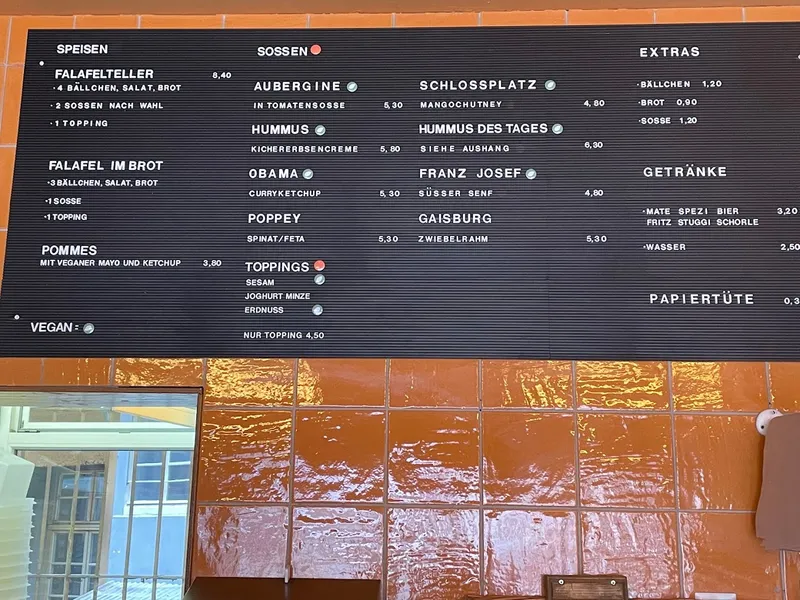 menu 1 of Vegi Stuttgart